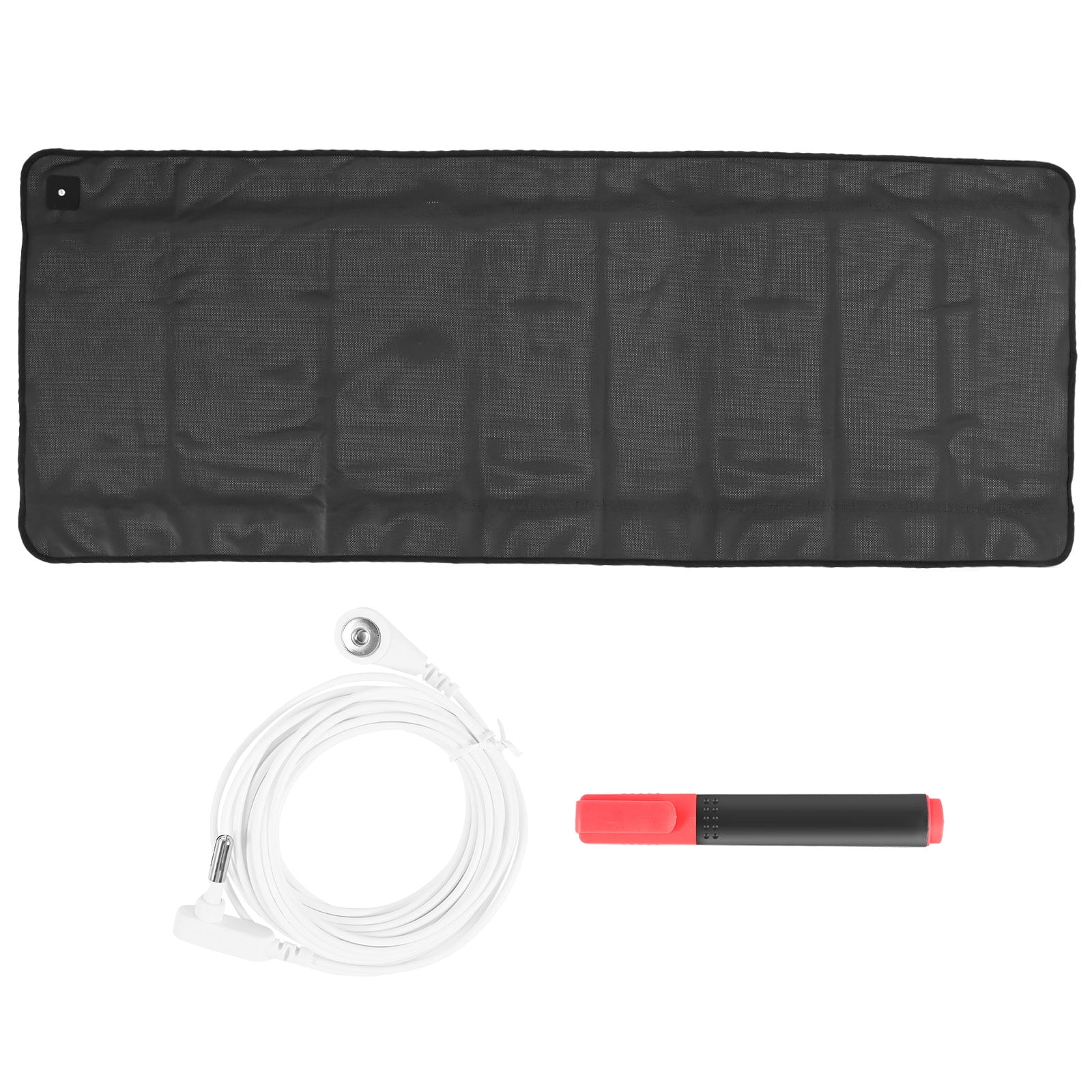 Grounding Mat for Bed Anti Slip PU Leather Grounding Pad with Grounding