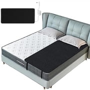 Grounding Mat For Sleeping 28 x 72 Inch Conductive Carbon Leatherette Earthing Sleep Pad with Grounding Cord for Bed Relaxation Meditation Rest and Wellness Support