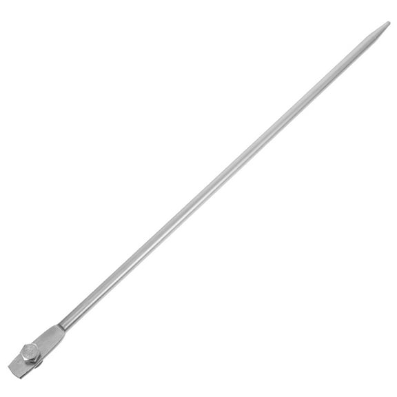 TOYMYTOY Electric Fence Wire Grounding Rod Silver Galvanized Iron 1Set for Outdoor Engineering