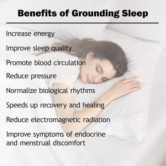 Grounding Sheets Twin Grounding Fitted Sheet Deep Pocket 90% Cotton 10% Silver Fiber Grounded Sheets Earth Connected Bed Sheet (39"*75"*14",Grey) (Twin)