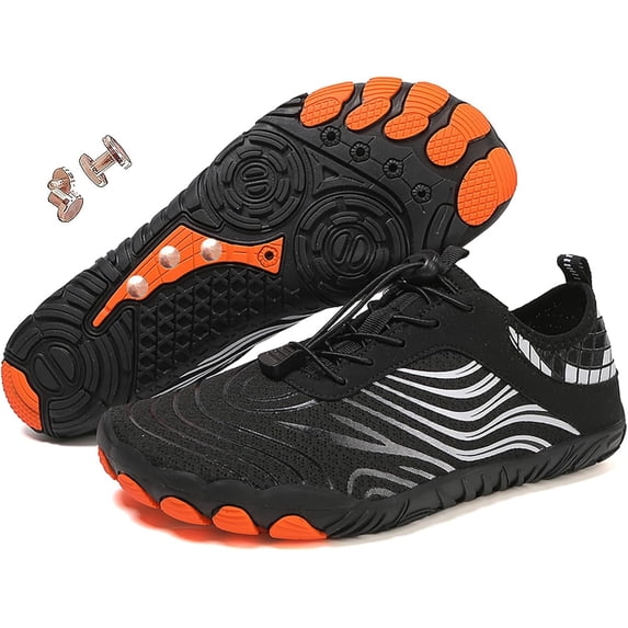 Grounding Shoes with Copper for Women Men, Hike Grounded Barefoot Footwear Shoes for Womens Mens Soft Comfortable