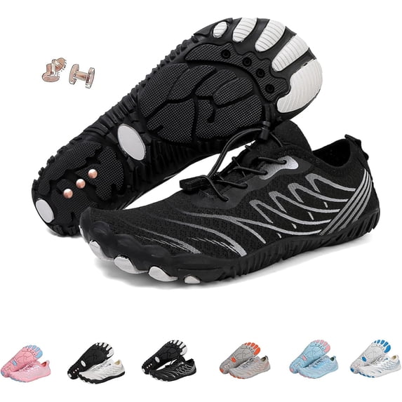 Grounding Shoes with Copper for Women Men, Hike Grounded Barefoot Footwear Shoes for Womens Mens Soft Comfortable