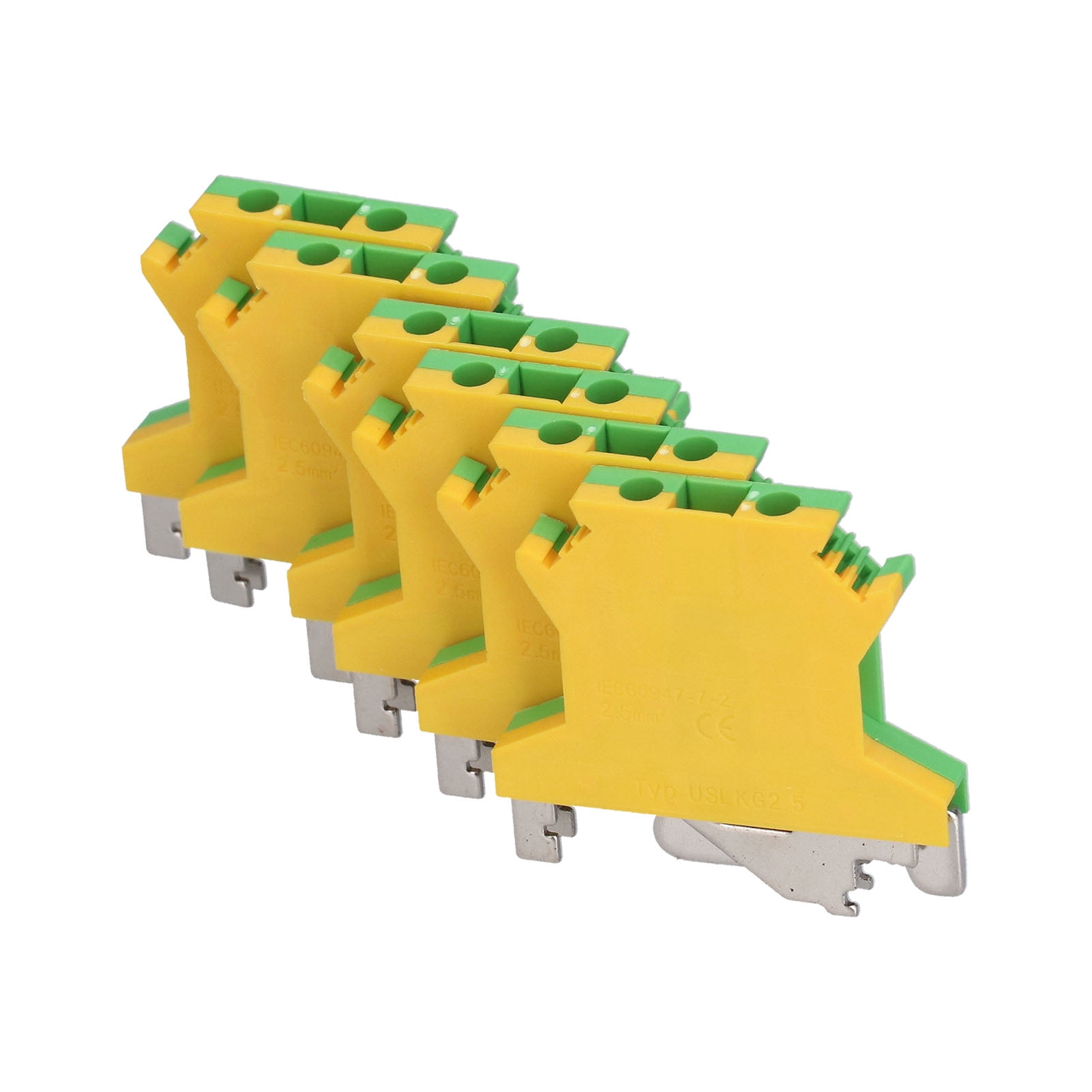 Grounding Terminals, Electrical Crimping Terminal 50Pcs Flame Retardant