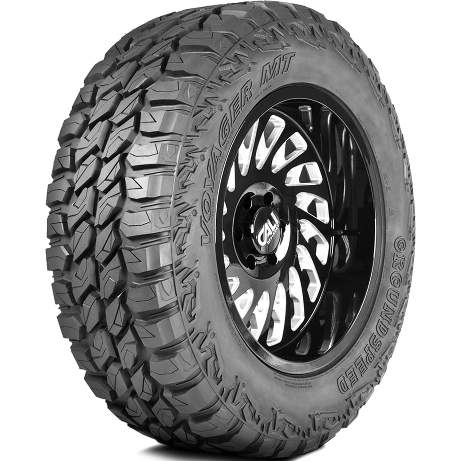 Groundspeed Voyager MT 33X12.50R15 108Q C 6 Ply m/t mud Light Truck Tire Simolary simolary.com