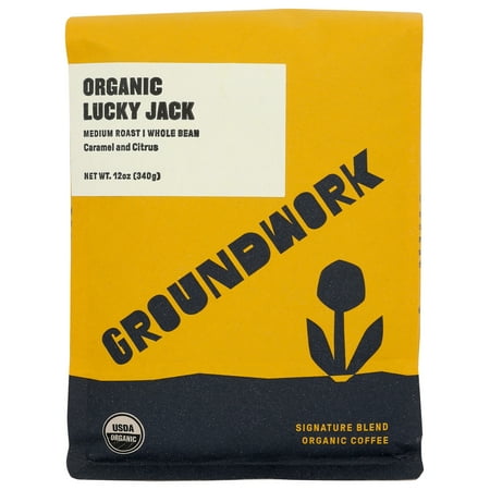 Groundwork® Organic Whole Bean 12 Ounce Pack Of 6