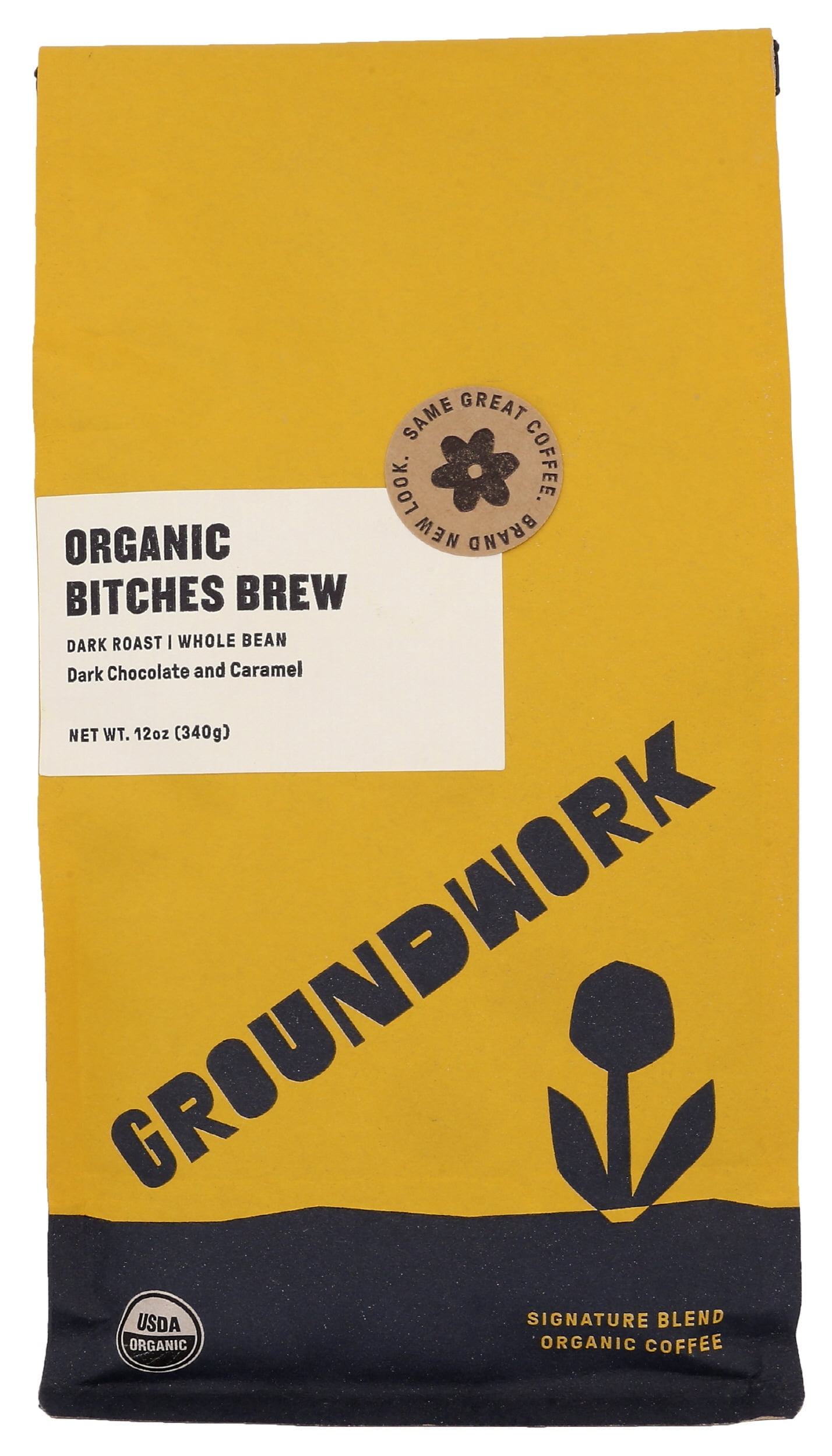Groundwork® Organic Whole Bean Coffee 12 Ounce Pack Of 6