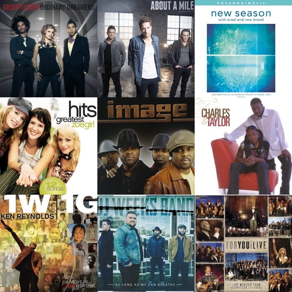 Group 1 Crew Ordinary Dreamers + 9 More CCM Bundle Pack 10CD
