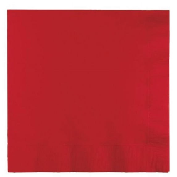 Group 2-Ply Lunch Napkins, Classic Red - 50 per Case - Case of 12