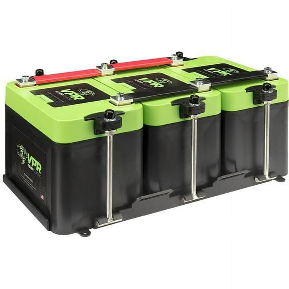 Group 24 Triple Battery Tie Down System