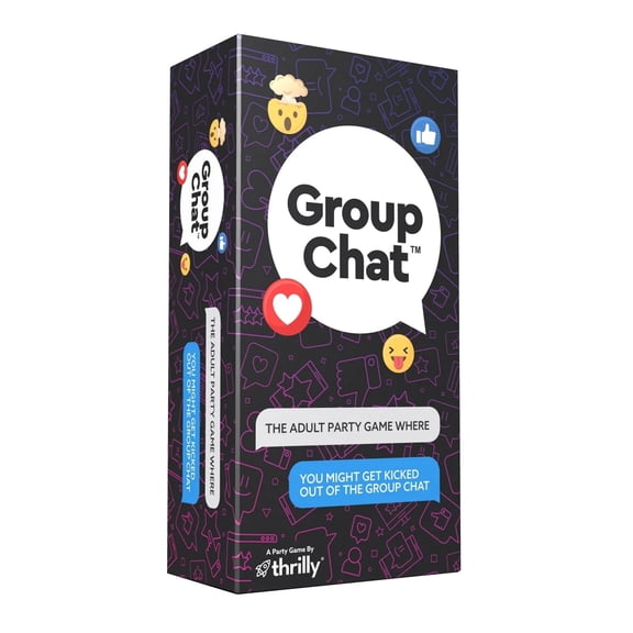 Group Chat Adult Party Card Game for Ages 17 and up, from Asmodee