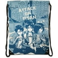 thumbnail image 1 of Group Emblem Anime Drawstring Backpack, 1 of 1