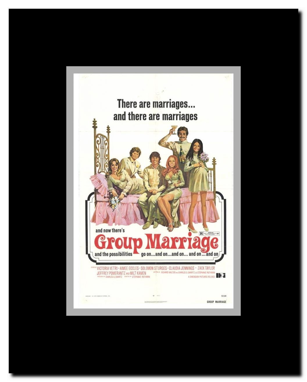 Group Marriage Framed Movie Poster