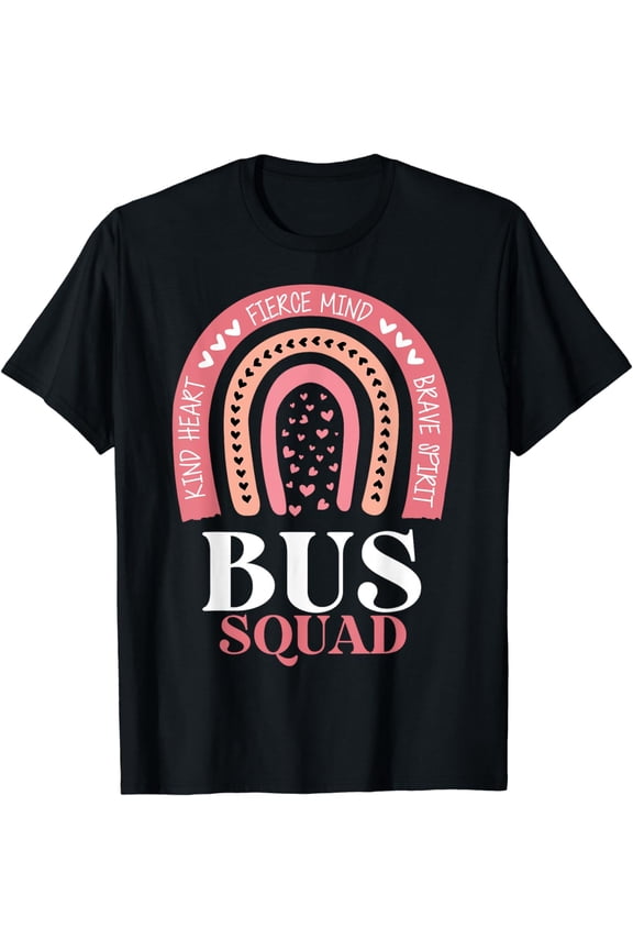Group Matching Bus Squad Back to School For Driver Aide Team T-Shirt