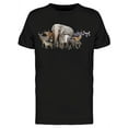 thumbnail image 1 of Group Of Asia Animals T-Shirt Men -Image by Shutterstock, Male Large, 1 of 2