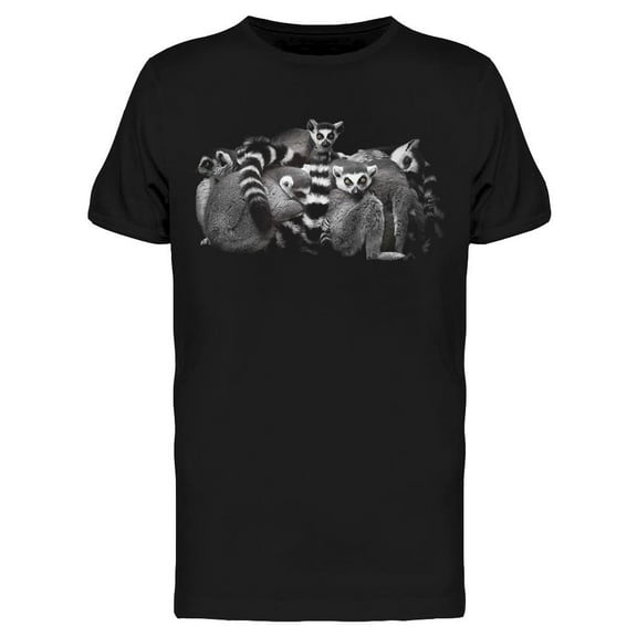 Group Of Cat Lemurs T-Shirt Men -Image by Shutterstock, Male 3X-Large