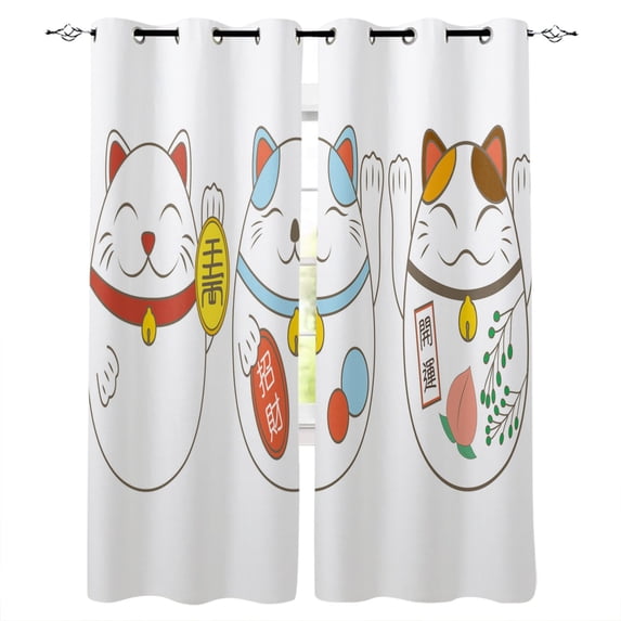 Group Of Cats Window Treatments Curtains Valance Room Curtains Large Window Window Curtains Curtains Kitchen D
