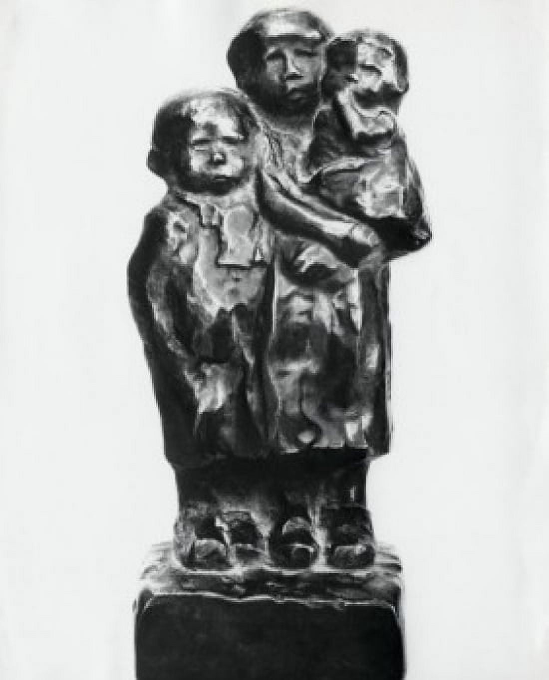 Group Of Children Kthe Kollwitz (1867-1945 German) Canvas Art - (24 x 36)