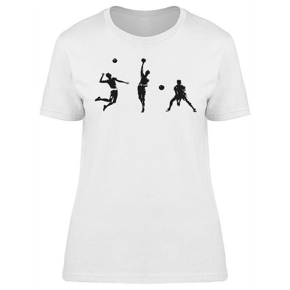 Group Of Volleyball Players T-Shirt Women -Image by Shutterstock, Female Large