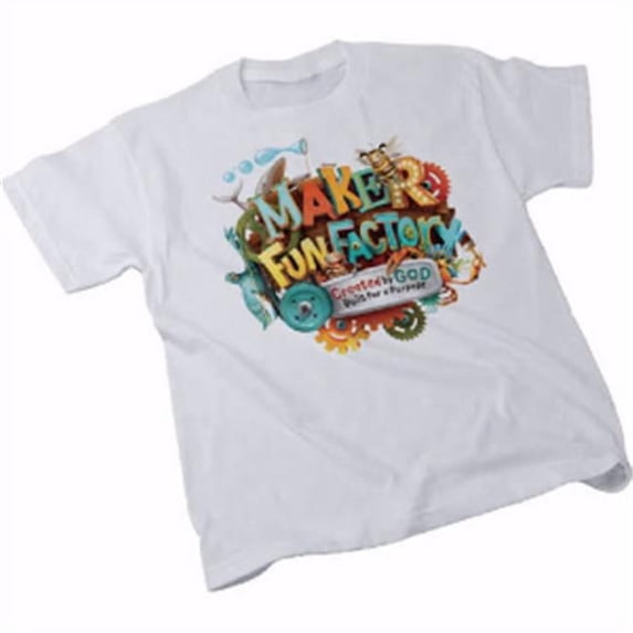 Group Publishing 19491X VBS-Maker Fun Factory-Tee Shirt, Child - Extra Small - 2-4