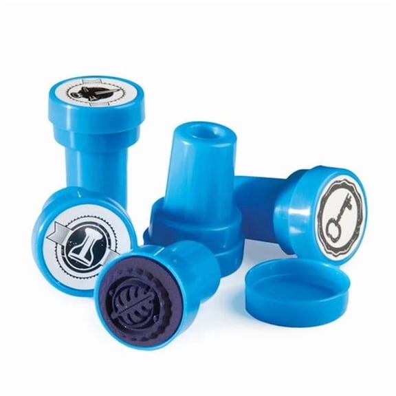 Group Publishing 454202 Road To Resurrection Passport Rubber Stamp - Pack of 5