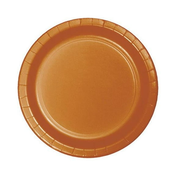 Group Pumpkin Spice Dinner Plates, Pack of 10 - 24 Per Pack