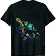 thumbnail image 1 of Group Shot Ocean Residents Poster T-Shirt, 1 of 3