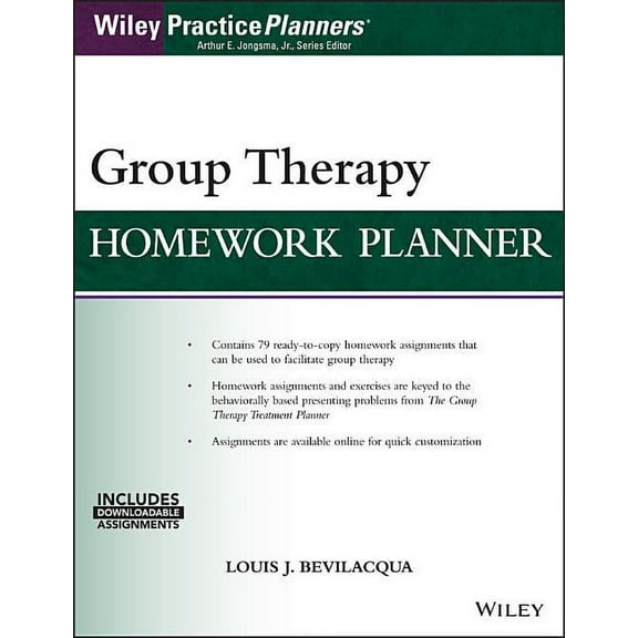 Group Therapy Homework Planner (Paperback)