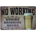 thumbnail image 1 of Group Therapy Practiced Here Metal Retro Tin Sign, Vintage Plaque Antique Poster Home Kitchen Bar Wall Decor, 1 of 4