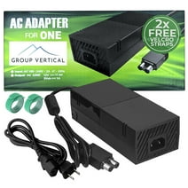 Group Vertical Xbox One Power Cord - USA Xbox 1 Power Brick AC Adapter