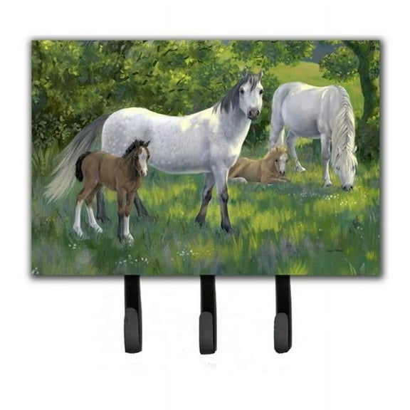 Group of Horses Leash or Key Holder