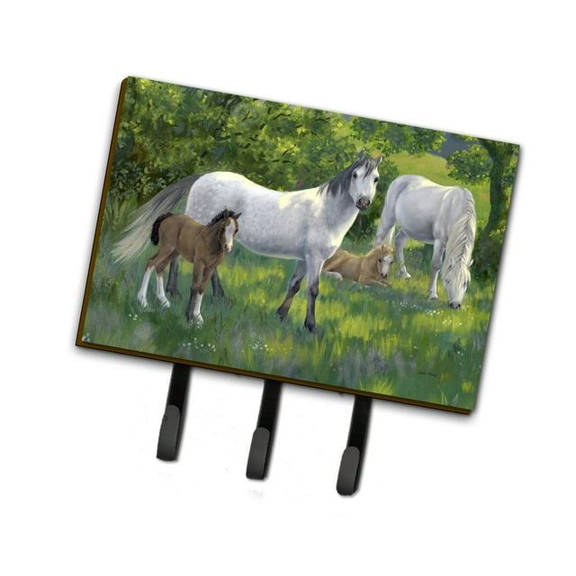 Group of Horses Leash or Key Holder