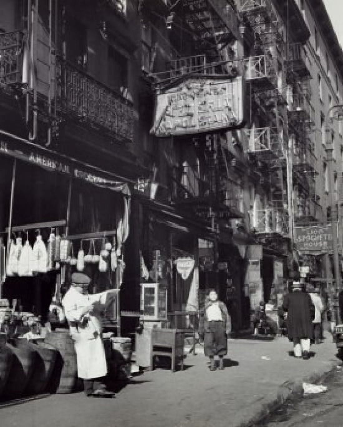 Group of people in a market New York City New York USA Canvas Art - (18 x 24)