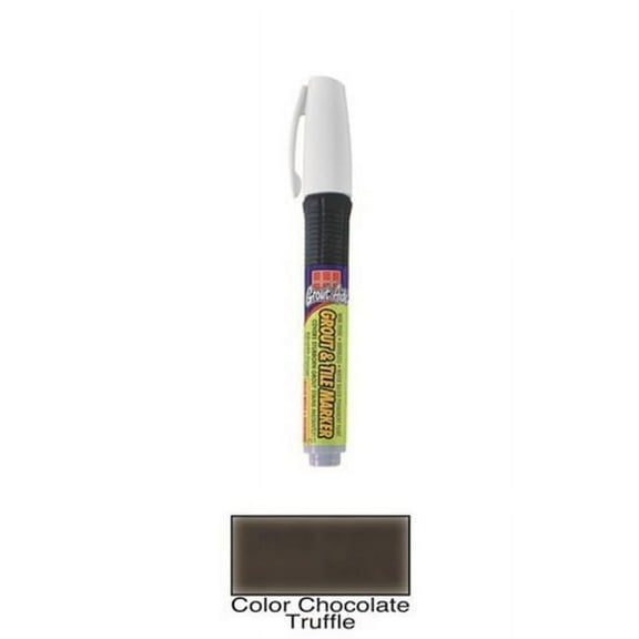 Grout-Aide 05089 Pump Action Pen, Chocolate Truffle - Pack of 6