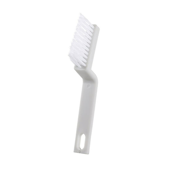 Grout Cleaner Brush, Handheld Stiff Bristle Crevice Cleaning Brush Multifunctional Shower Scrub Tool for Tile Floors Tracks Door Slot Bathroom Kitchen