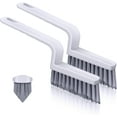 thumbnail image 1 of Grout Cleaner Brush V Shape, Stiff Grout Cleaning Brushes for Tile Floor, Handheld Grout Scrub Brush Set for Shower, Bathroom, Kitchen, Household Use,2 pcs, 1 of 7