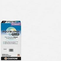 Polyblend Polyblend Plus Unsanded Grout - Non Sanded - 10 lb, Arctic White 640