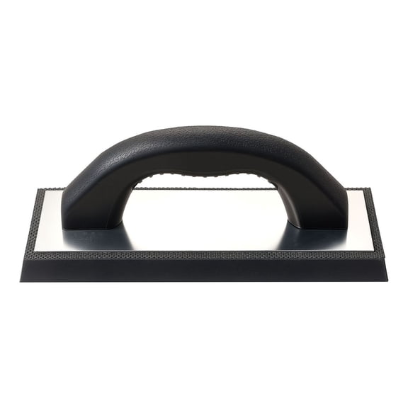 Grout Float, Rubber Tile Grout Tool for Smooth Application, Professional Grade with Aluminum Backplate & Anti-Slip Handle, Concrete, Plaster, Drywall