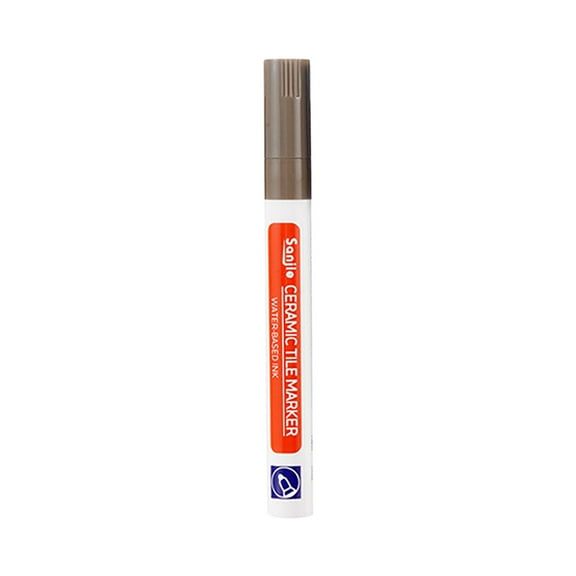Grout Pen Tile Paint Repair Pen Waterproof Tile Grout, 4ml Permanent Oil-Based Pen with Quick Drying for Bathroom, Kitchen, and Tile Grout Repair