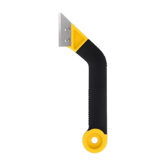 Grout Removal Tool for Tile Cleaning, Heavy Duty Scraper for Floor and Wall Seams, Handheld Joint Cleaner for Bathroom and Kitchen , Home Improvement DIY , 1Pack Yellow