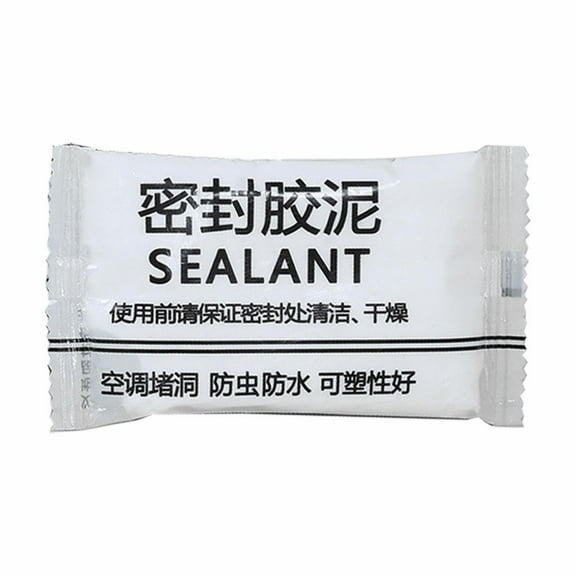 Grout Sealer For Floor Tile Type Sealant Mastic Quick Mending Mud For Drain Connection Sealing Clay Sealant Quick Mending Mud For Drain Connection Wall Hole Air Conditioning Hole (3pcs)