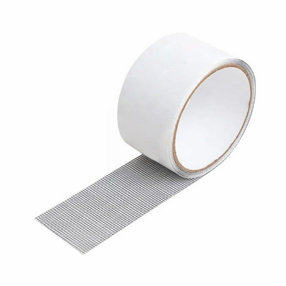 Grout Sealer For Floor Tile Window Screen Kit Tape 2 X 70'' Strong Adhesive Fiberglass Covering Mesh Tape For Covering Window Door Tears Holes Screen Patch Kit (Grey Black White)