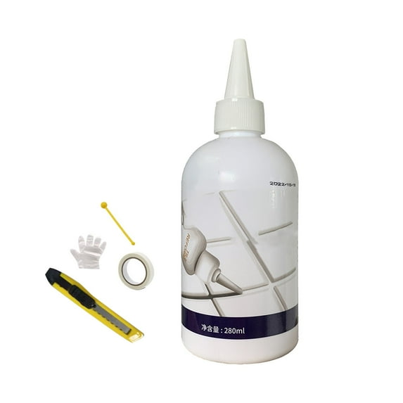 Grout Sealer For Floor Tile Ceramic Tile Sealant Hand Extrusion Tool Set Wall Floor Kitchen Bathroom Edge Special Caulking Agent 280ml