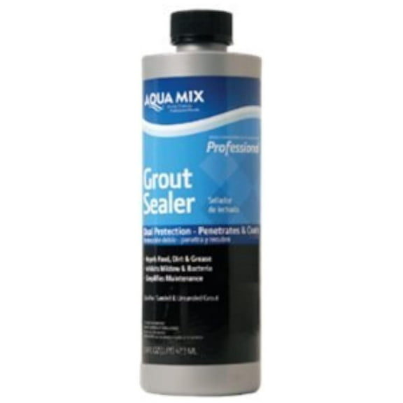 Grout Sealer - Pint Size - Water-Based Grout Protector for Tile & Stone - Resists Water, Oil & Acid - Easy Maintenance - Permits Moisture Vapor Transmission