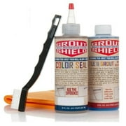 Grout Shield - Grout Restoration System Repair Cracks Clean Seal Shine Tile Grout 8 fl. oz- Suede