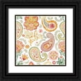 thumbnail image 1 of Grove, Beth 12x12 Black Ornate Wood Framed with Double Matting Museum Art Print Titled - Harvest Bouquet Pattern VIIA, 1 of 4