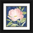 thumbnail image 1 of Grove, Beth 12x12 Black Ornate Wood Framed with Double Matting Museum Art Print Titled - Indigo Petals IX, 1 of 4