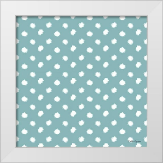 Grove, Beth 12x12 White Modern Wood Framed Museum Art Print Titled - Holiday Paws Step 06B