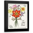 thumbnail image 1 of Grove, Beth 12x14 Black Modern Framed Museum Art Print Titled - Sunny Bouquets I, 1 of 5