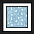 thumbnail image 1 of Grove, Beth 15x15 Black Ornate Wood Framed with Double Matting Museum Art Print Titled - Coastal Baby Pattern XXX, 1 of 4