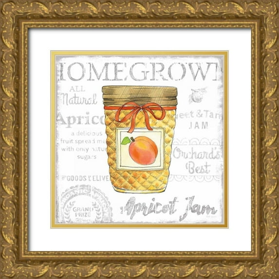 Grove, Beth 15x15 Gold Ornate Wood Framed with Double Matting Museum Art Print Titled - Canning Kitchen IV